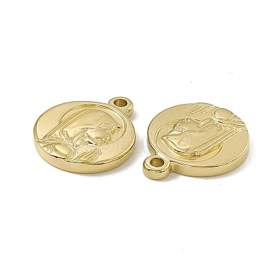 PVD Vacuum Plating 201 Stainless Steel Pendants STAS-J401-VC621-1