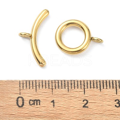 Ion Plating(IP) 304 Stainless Steel Toggle Clasps STAS-E194-09G-A-1
