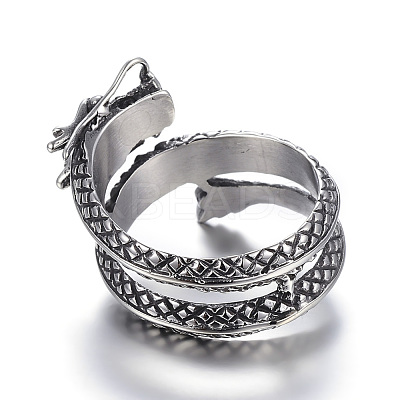 316 Surgical Stainless Steel Wide Band Rings RJEW-F054-03AS-21mm-1