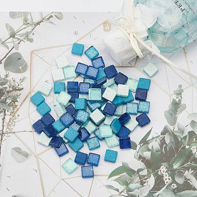 Glass Cabochons GLAA-WH0015-44-1