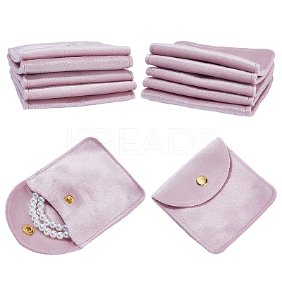 Velvet Jewelry Pouches TP-WH0012-05A-1