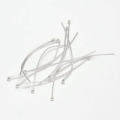 925 Sterling Silver Ball Head Pins STER-F018-03D-03-1