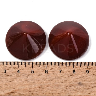Natural Carnelian(Dyed & Heated) Cabochons G-Q184-01B-1