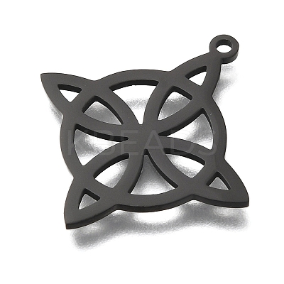Ion Plating(IP) 304 Stainless Steel Pendants STAS-P330-03B-1
