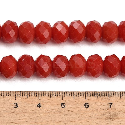 Faceted Dyed Natural White Jade Beads Strands GG-CBAE966-01B-D-1