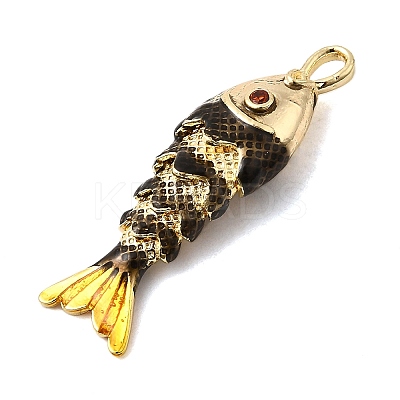 Rack Plating Brass Pendants KK-A268-05G-B02-1