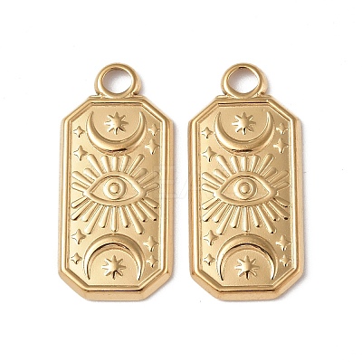 Ion Plating(IP) 304 Stainless Steel Pendants X-STAS-C066-23G-1
