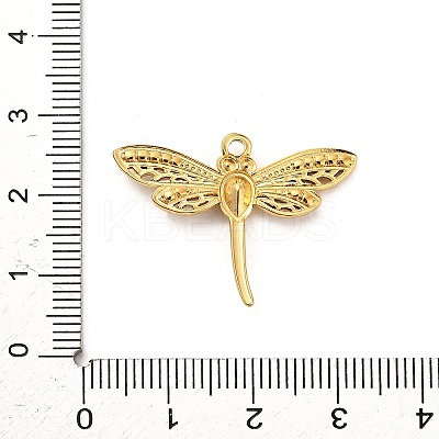 304 Stainless Steel Crystal Rhinestone Pendants STAS-P385-05C-G-1