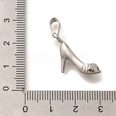 Anti-Tarnish PVD Vacuum Plating 304 Stainless Steel Pendants STAS-U035-40P-1