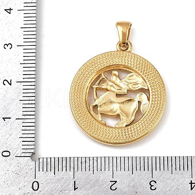 304 Stainless Steel Pendants STAS-C131-03G-03-1
