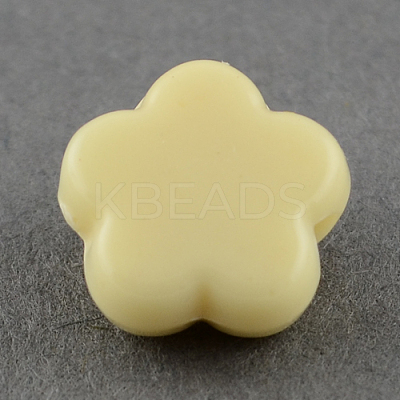Opaque Acrylic Beads LS-SACR-R796-02-1