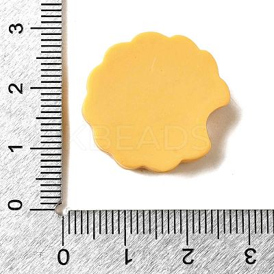 Paw Print Theme Opaque Resin Cabochon CRES-I040-02E-1