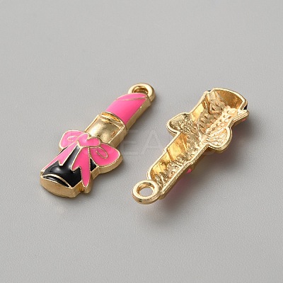 10Pcs Alloy Enamel Pendants ENAM-CJC0010-113A-01-1