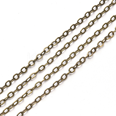 3.28 Feet Brass Cable Chains X-CHC-T008-06C-AB-1