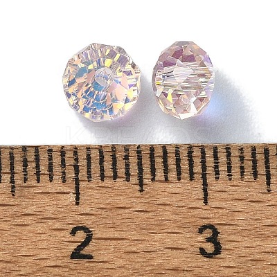 AB Color Plated Glass Beads EGLA-P059-03A-AB03-1