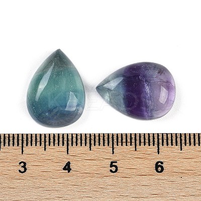 Natural Colorful Fluorite Cabochons G-I370-05B-1