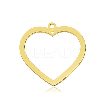 Ion Plating(IP) 201 Stainless Steel Pendants STAS-N090-LA868-2-1