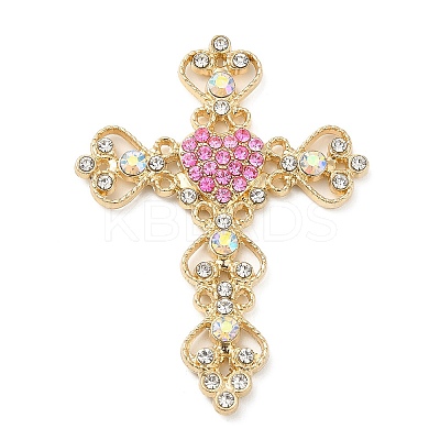 Alloy Rhinestone Cabochons LS-ALRI-F074-07G-1