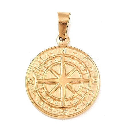 304 Stainless Steel Pendants LS-STAS-C154-06A-G-1