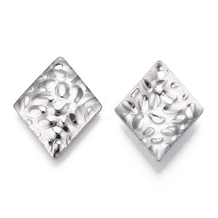 Non-Tarnish 304 Stainless Steel Pendants STAS-T063-198P-1