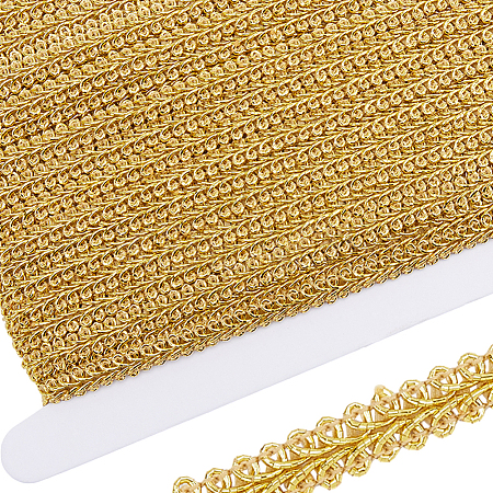 25 Yards Metallic Lace Trims OCOR-GF0003-22-1