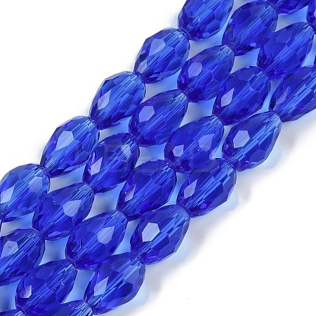 Transparent Glass Beads Strands EGLA-N013-T4mm-D11-1