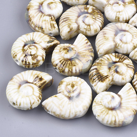 Handmade Porcelain Beads PORC-S498-32F-1