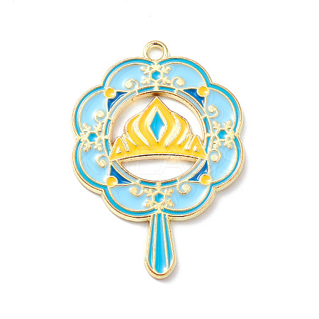 Alloy Enamel Pendants FIND-B019-01LG-03-1