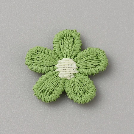 Two Tone Polyester Knitted Ornament Accessories DIY-WH0308-417G-1