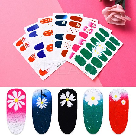 Full-Cover Wraps Nail Polish Stickers MRMJ-R086-MLE04-M-1