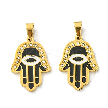 Ion Plating(IP) 304 Stainless Steel Pendants STAS-C101-04G-1