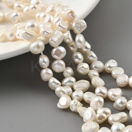 Natural Cultured Freshwater Pearl Beads Strands PEAR-A006-19C-X-1