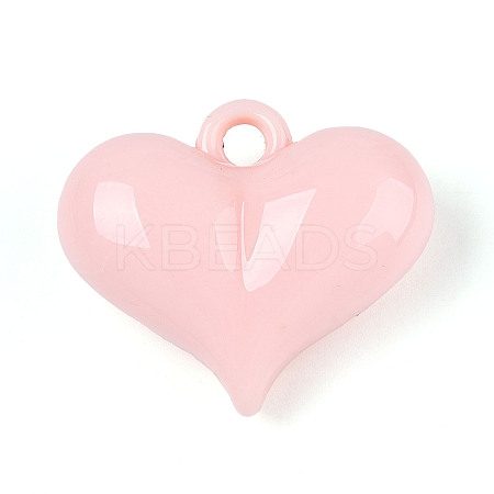 Opaque Acrylic Pendants SACR-T017-45E-1