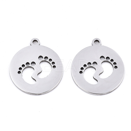 Jewelry Non-Tarnish 201 Stainless Steel Pendants STAS-S081-008-1
