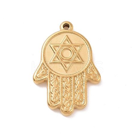 304 Stainless Steel Pendants STAS-G287-14G-1