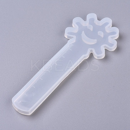 DIY Happy Flower Ruler Silicone Molds LS-DIY-G014-08-1