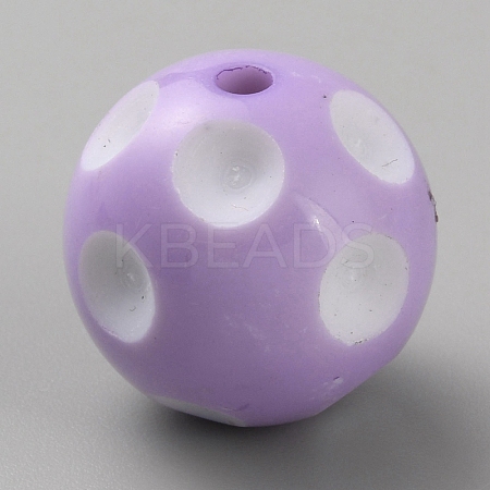 Acrylic Beads MACR-WH20003-02K-1