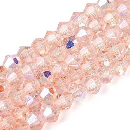 Transparent Glass Beads Strands EGLA-N021-4mm-05-1