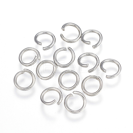 304 Stainless Steel Jump Rings X1-STAS-F110-03P-1