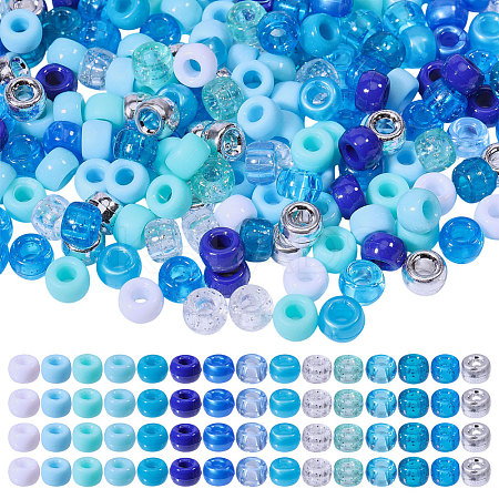 4 Strands 2 Styles Handmade Millefiori Glass Bead Strands KY-CA0001-60-1