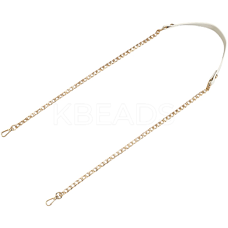 Imitation Leather & Alloy Crossbody Purse Chains FIND-WH20033-034A-LG-1