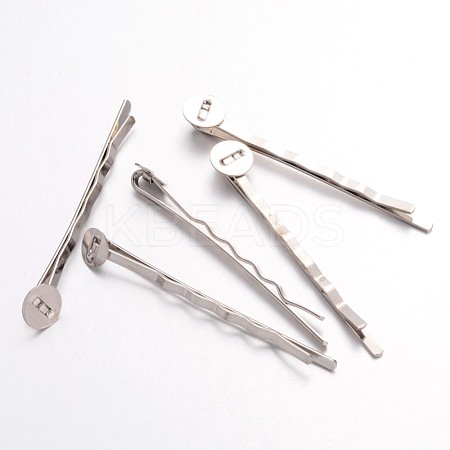 Iron Hair Bobby Pin Findings IFIN-F086-01-1
