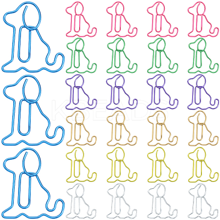 100Pcs Iron Paper Clips FIND-CP0002-79-1