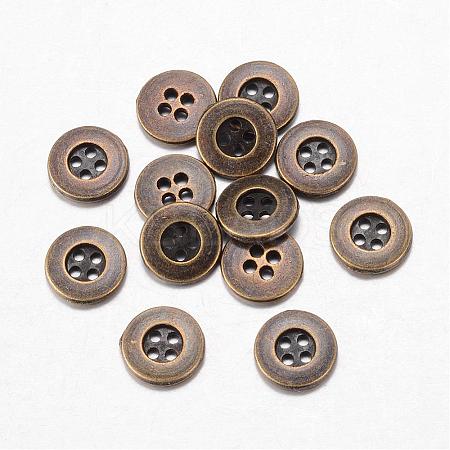 Alloy Buttons BUTT-D054-18mm-04-1