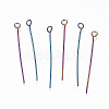Ion Plating(IP) 304 Stainless Steel Eye Pins LS-X-STAS-Q234-35mm-01-1