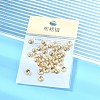 SHEGRACE Brass Beads Caps XGRPCU721-281G-6