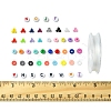 DIY Glass & Acrylic & Polymer Clay Beads Bracelets Making Kits DIY-FS0007-93-5