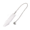 Natural Quartz Crystal Pointed Dowsing Pendulums G-Q184-04E-P-3