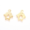 201 Stainless Steel Charms STAS-K154-30G-1