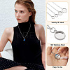 8Pcs 4 Style 304 Stainless Steel Cable Chain Necklace Making NJEW-TAC0053-4